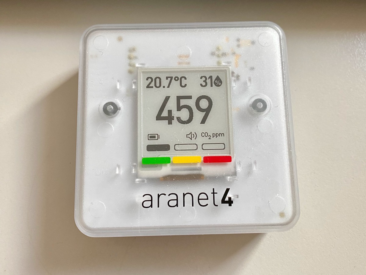 Aranet4 CO2 monitor