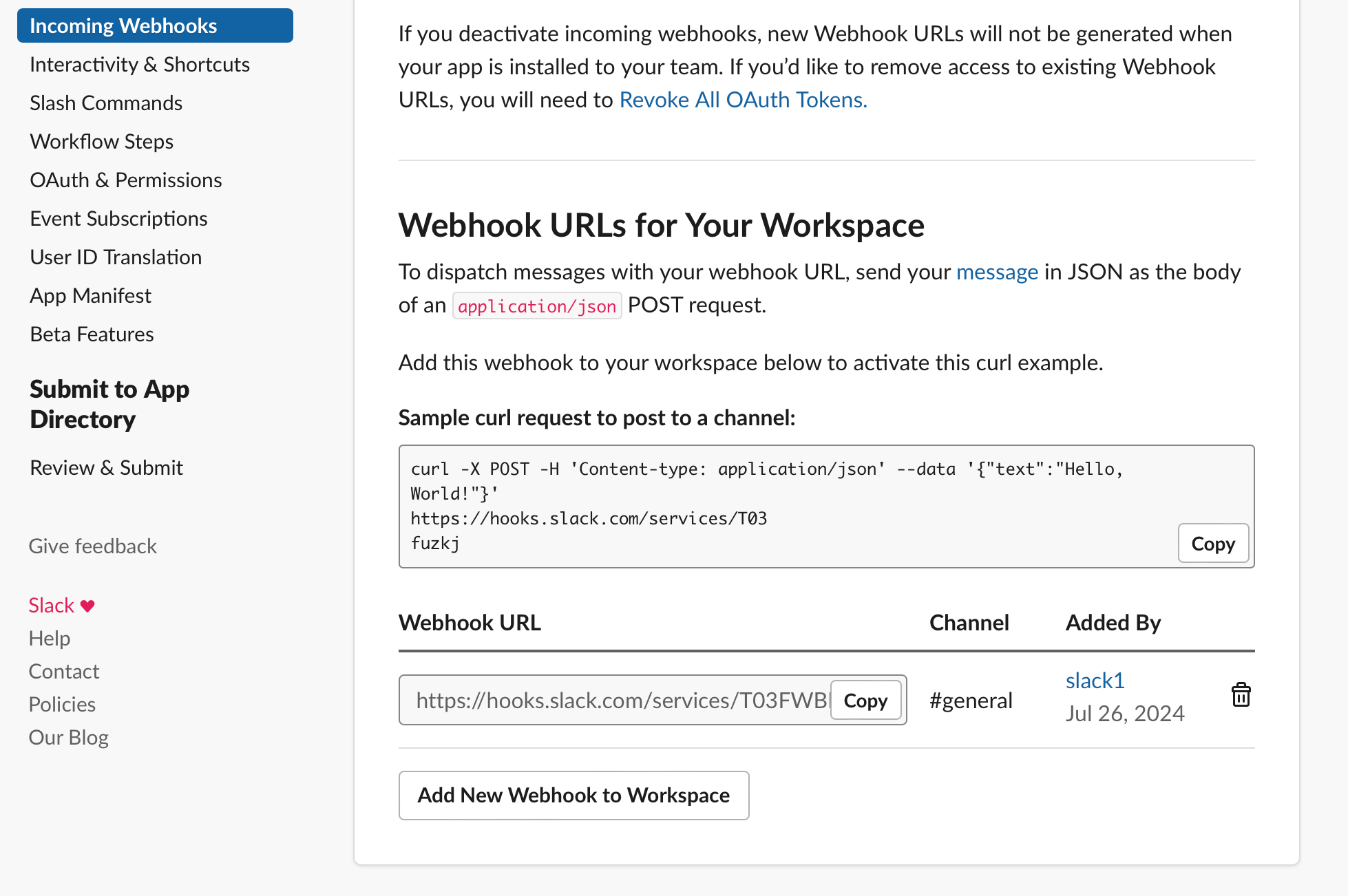 Install to Workspace